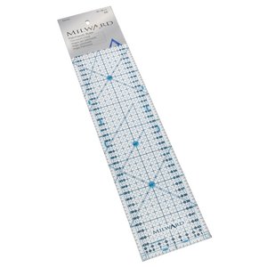 Milward Haberdashery Ruler Patchwork Metric 10 x 45cm 1 Piece