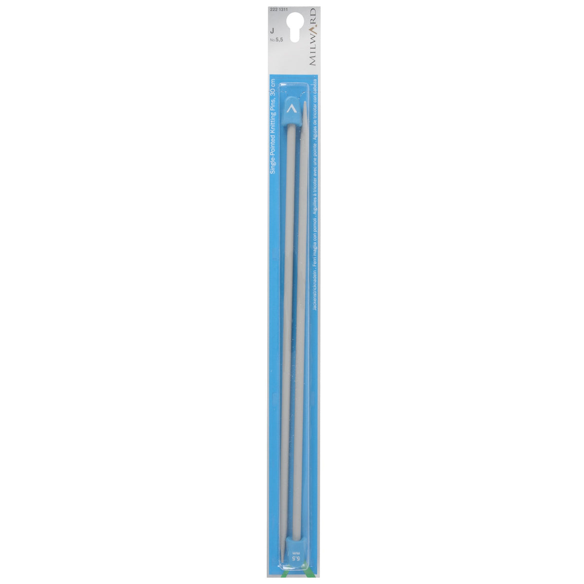 Milward Knitting Pins Single-Ended 30cm x 5.50mm