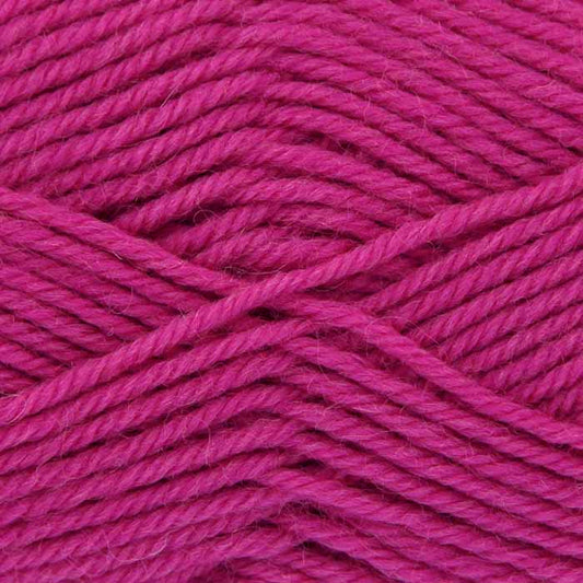 King Cole Wool Aran - Raspberry - Aran - Raspberry