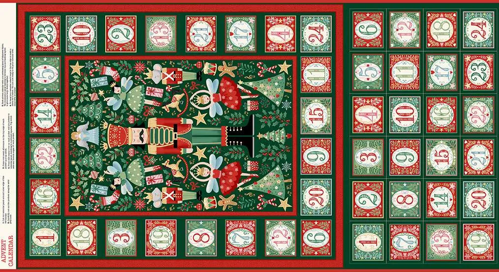 Makower UK The Nutcracker - Advent Green