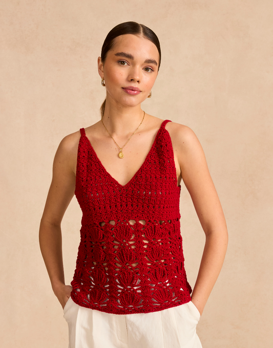 F137 Shelly Strappy Top