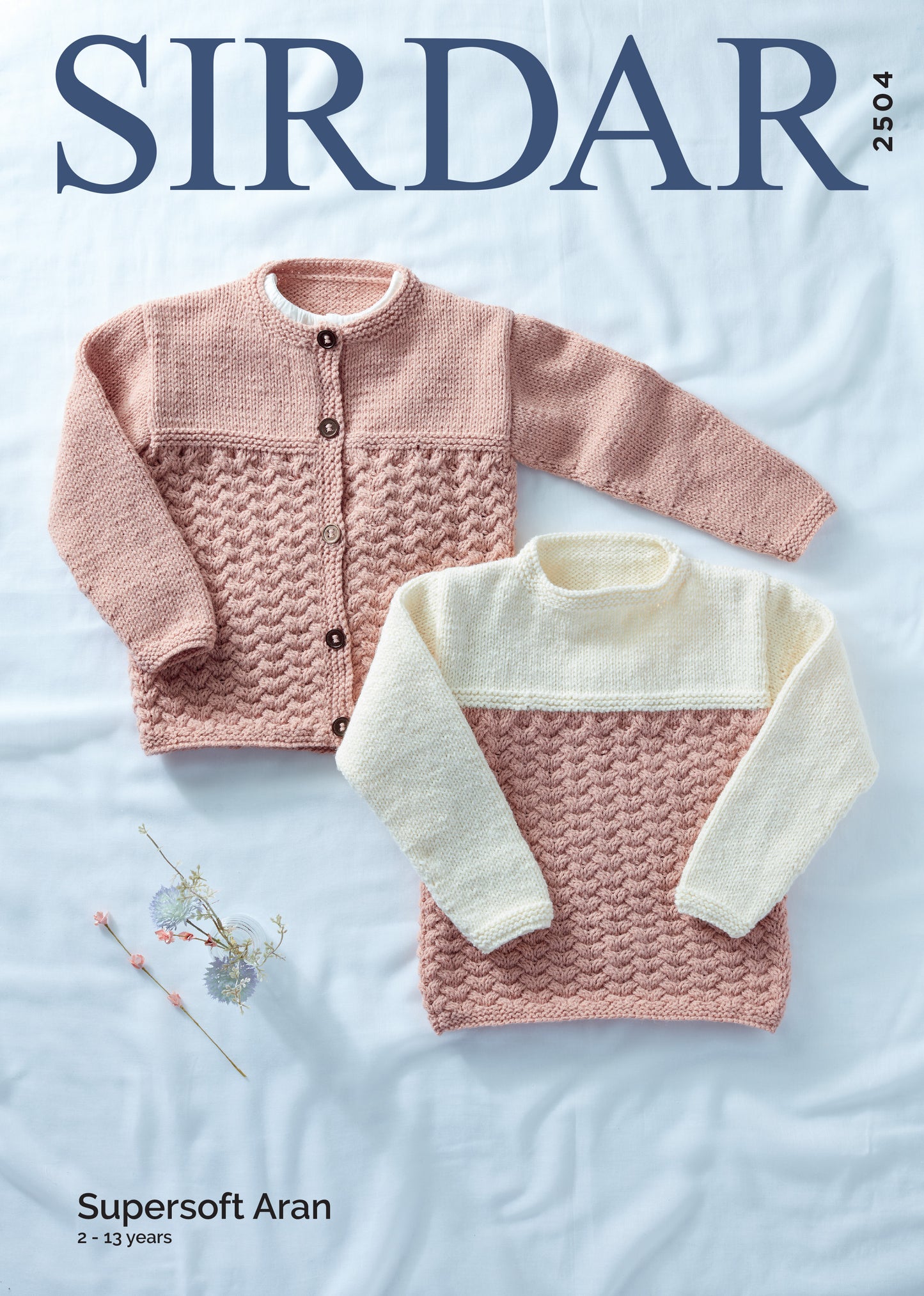 Sirdar Pattern 2504 - Sweater & jacket-Sirdar supersoft aran - Product image