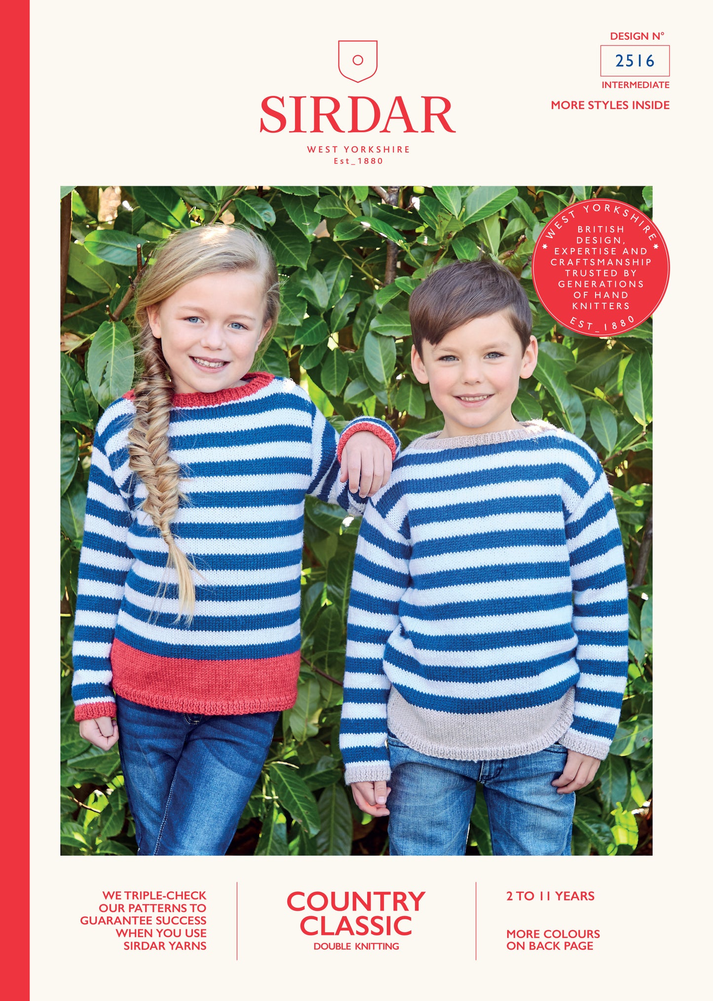 Sirdar Pattern 2516 - Sirdar country classic DK - Product image