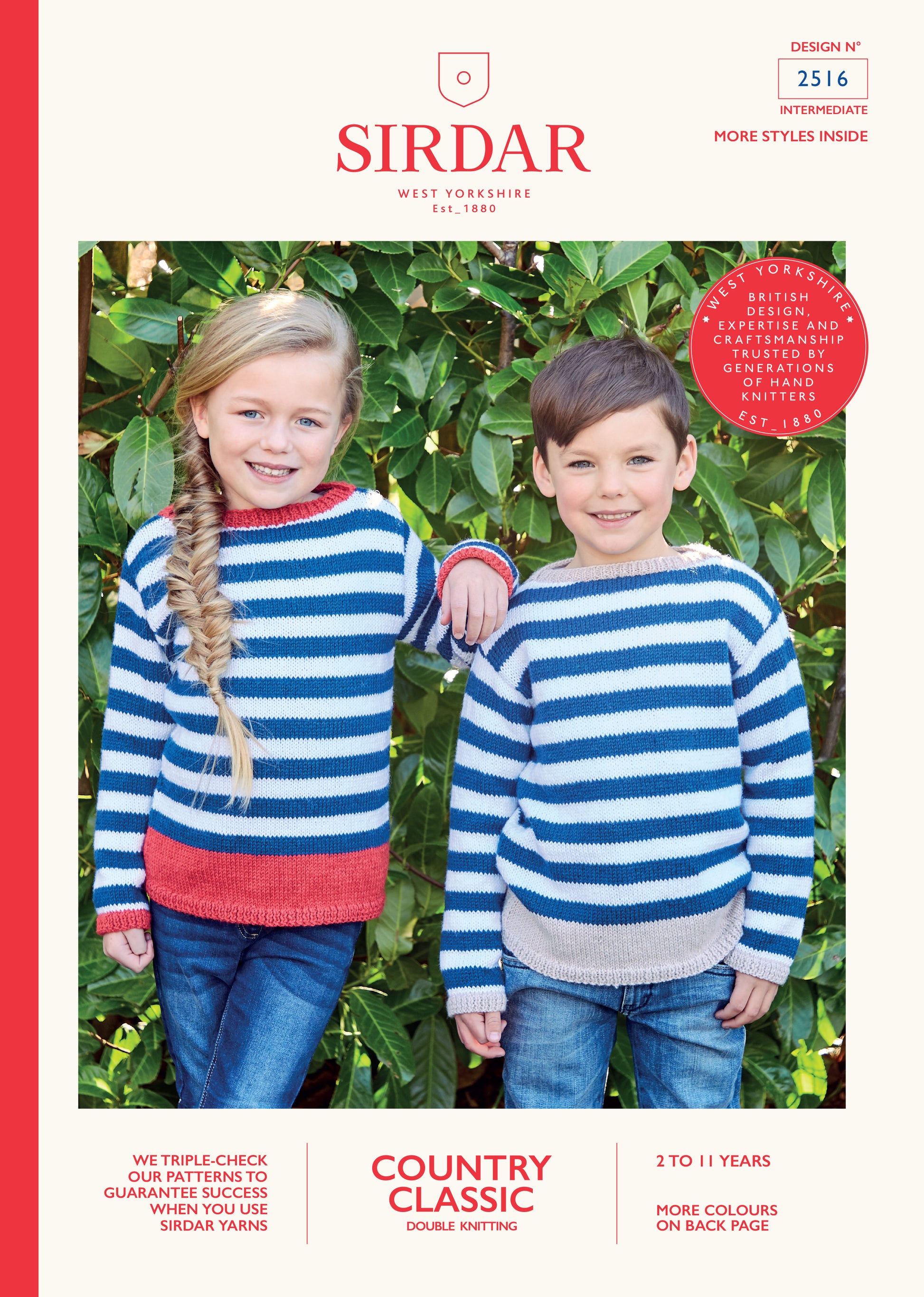 Sirdar Pattern 2516 - Sirdar country classic DK - Product image