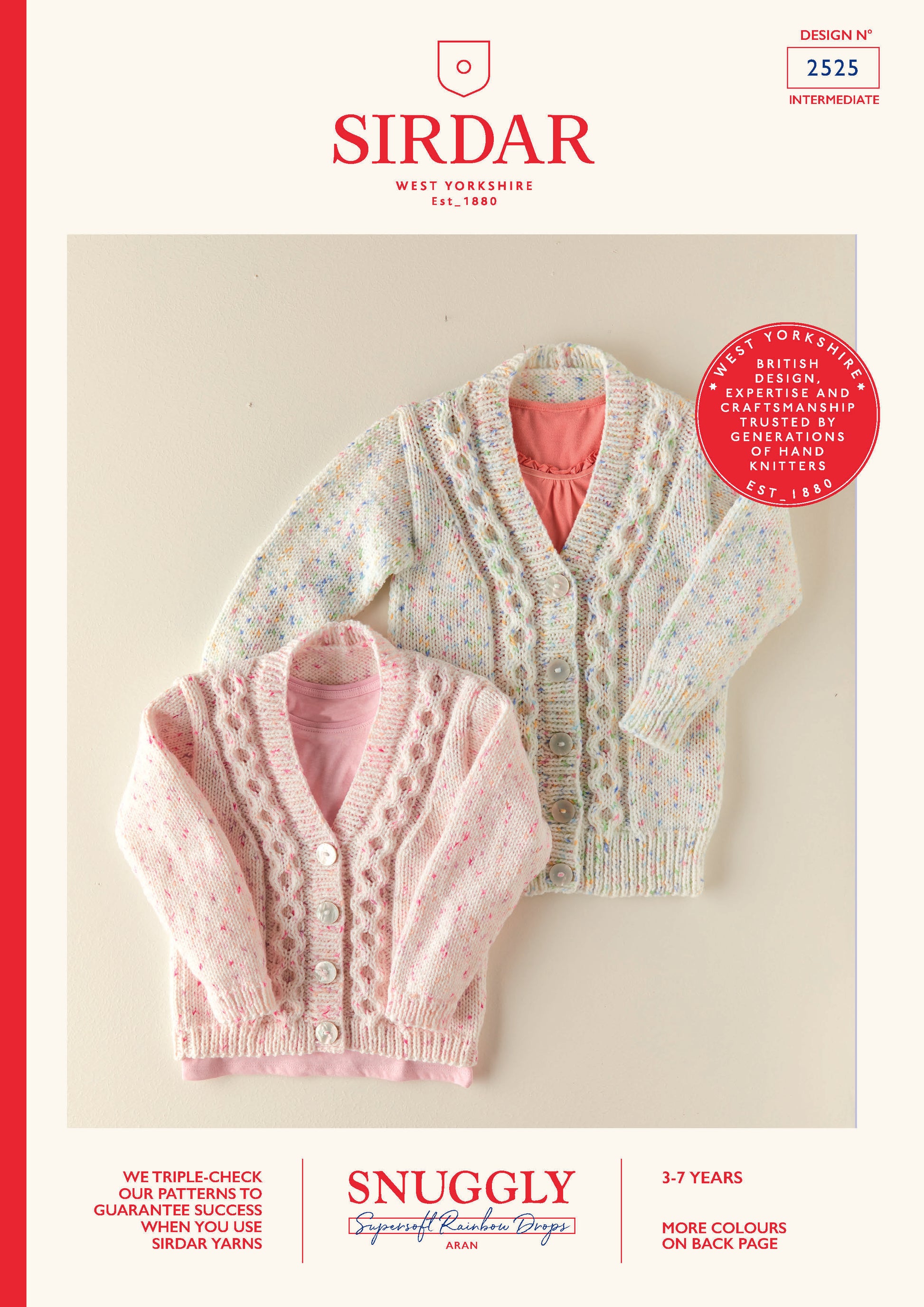 Sirdar Pattern 2525 - Product image