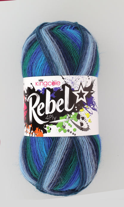 King Cole Rebel 4 Ply - Renegade