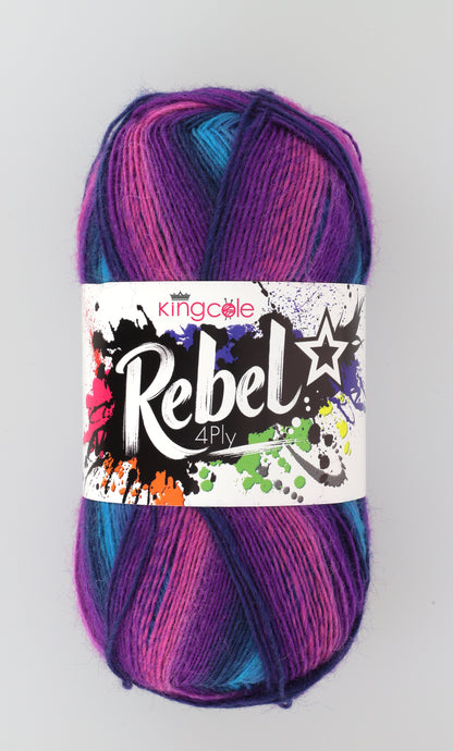 King Cole Rebel 4Ply - Rogue