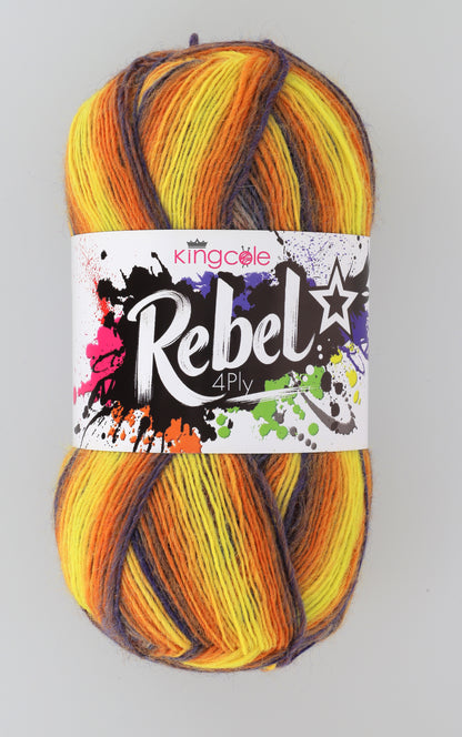 King Cole Rebel 4 Ply - Defiance