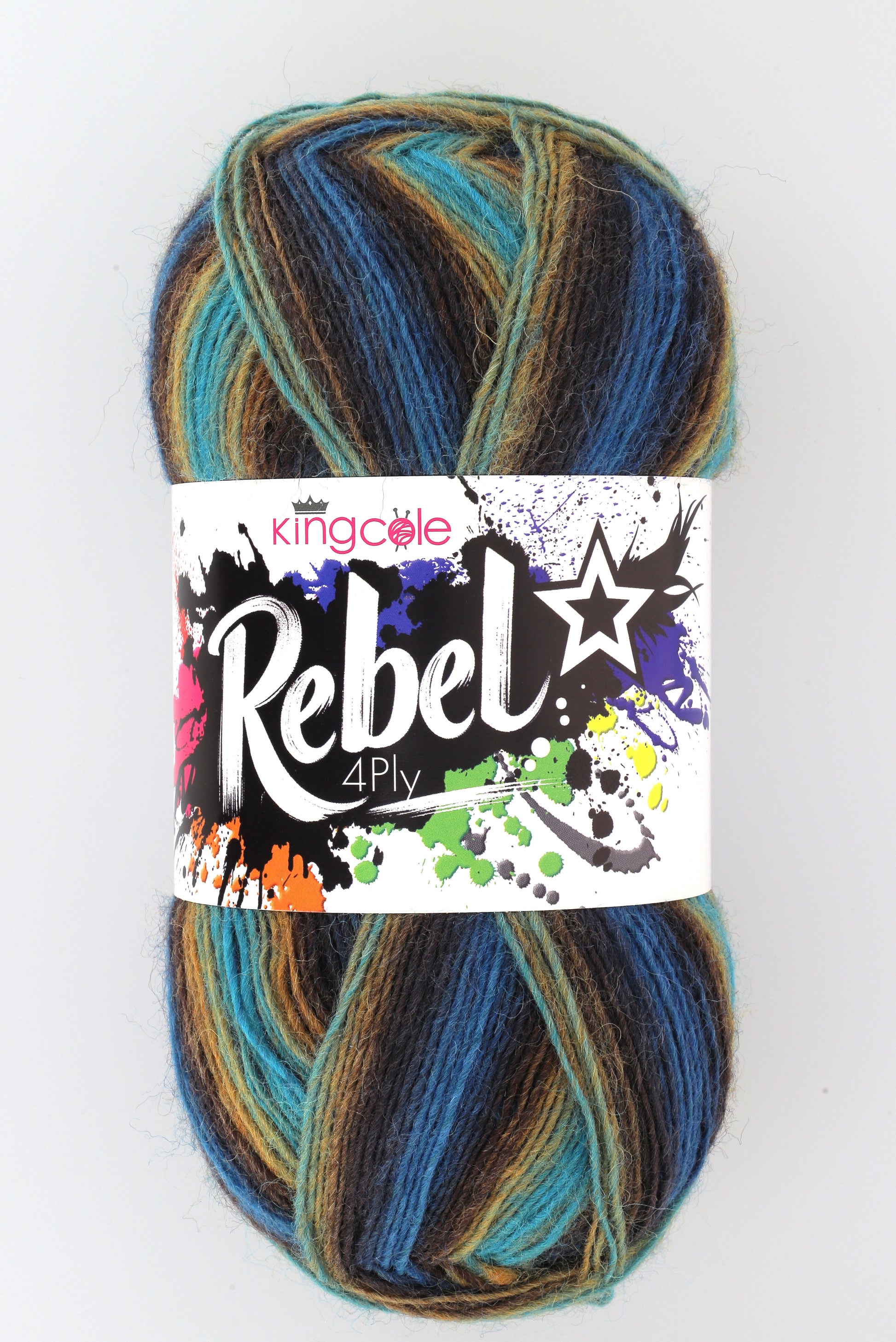 King Cole Rebel 4Ply - Rage