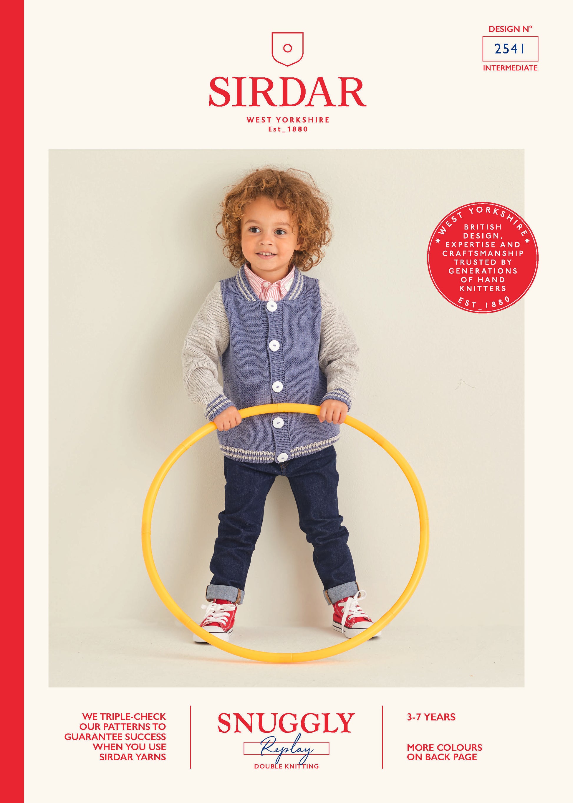 Sirdar Pattern 2541 - Snuggly replay DK - Product image