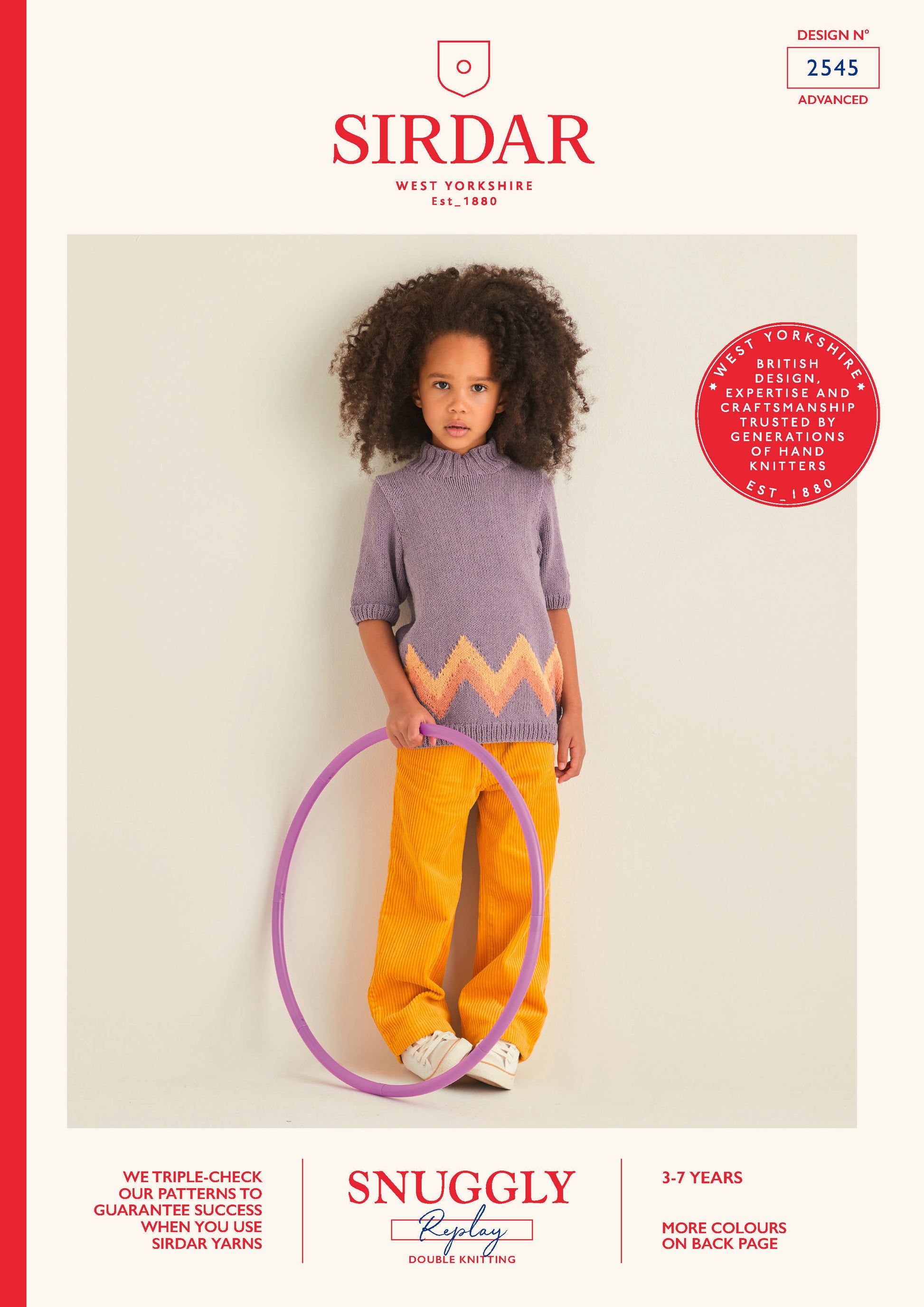 Sirdar Pattern 2545 - Snuggly replay DK - Product image