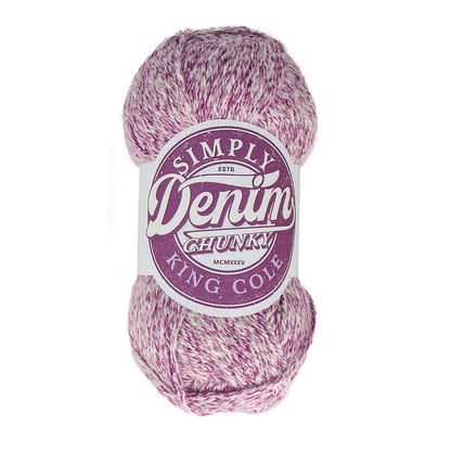 King Cole Simply Denim Chunky - Lavender Denim