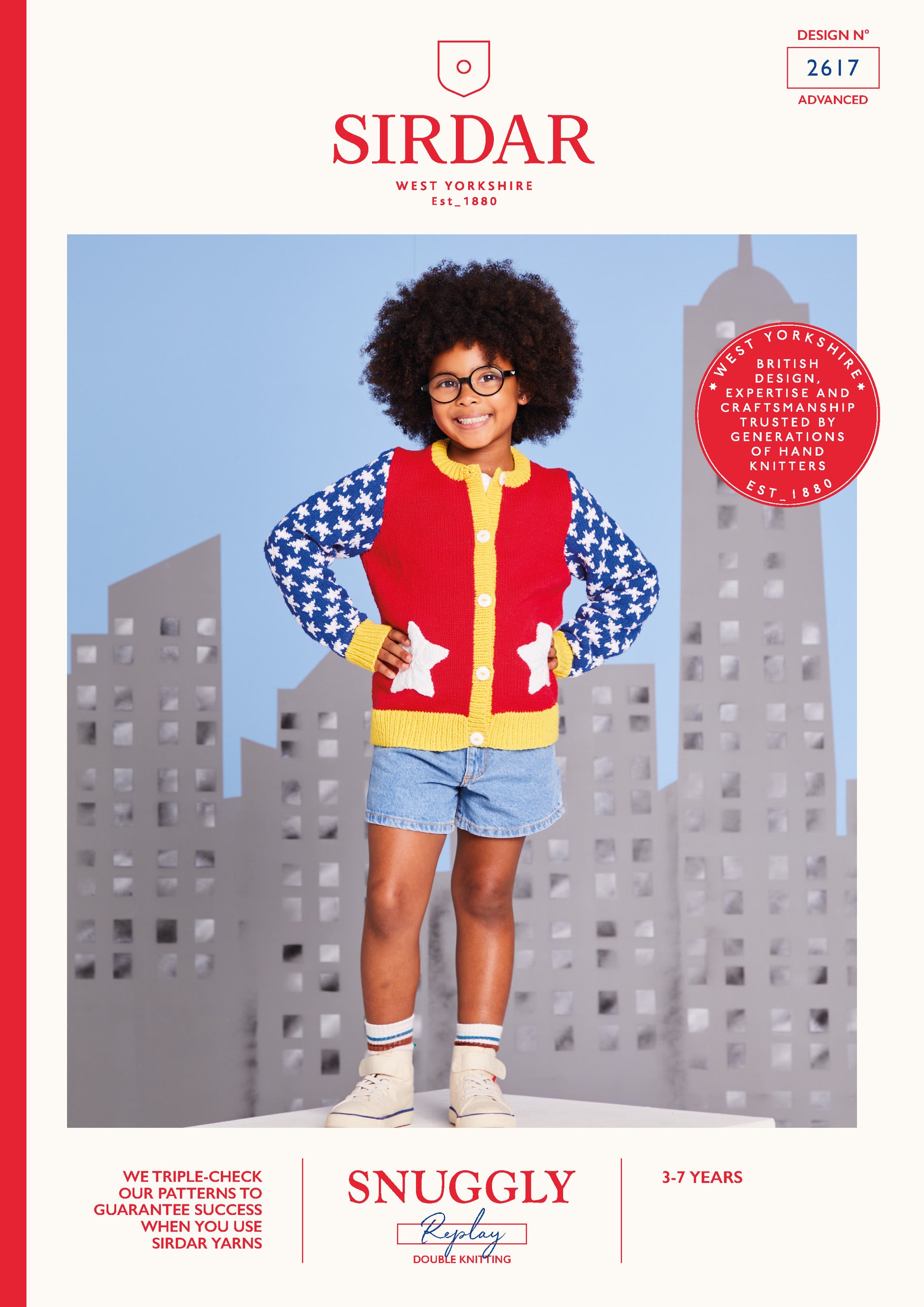 Sirdar Pattern 2617 - F029 Super Star Cardi - Product image