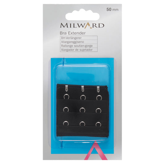 Milward Bra Extender 50mm Black