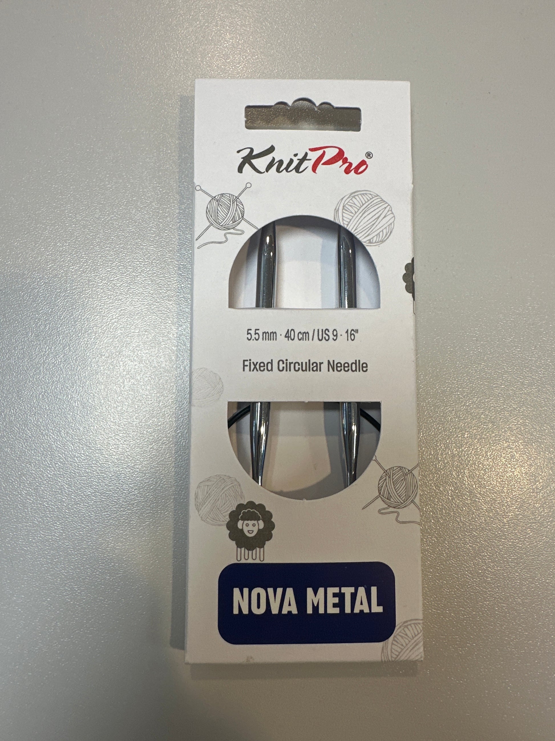 KnitPro 5.5mm 40cm Fixed Circular Needle