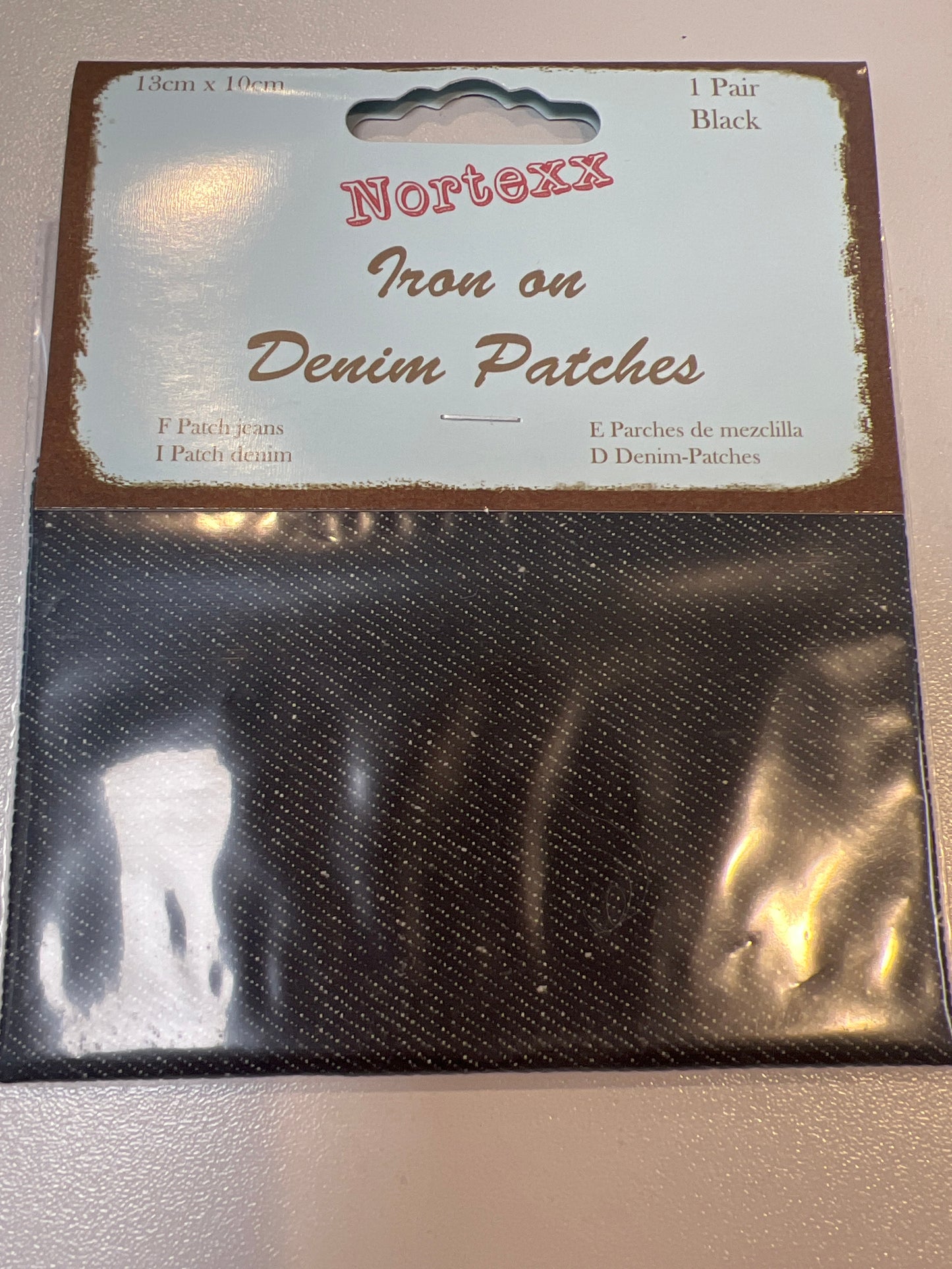 Nortexx Iron on Denim Patches
