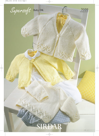 Sirdar Pattern 3101 - Cardigans  & sweater Sirdar DK - Product image