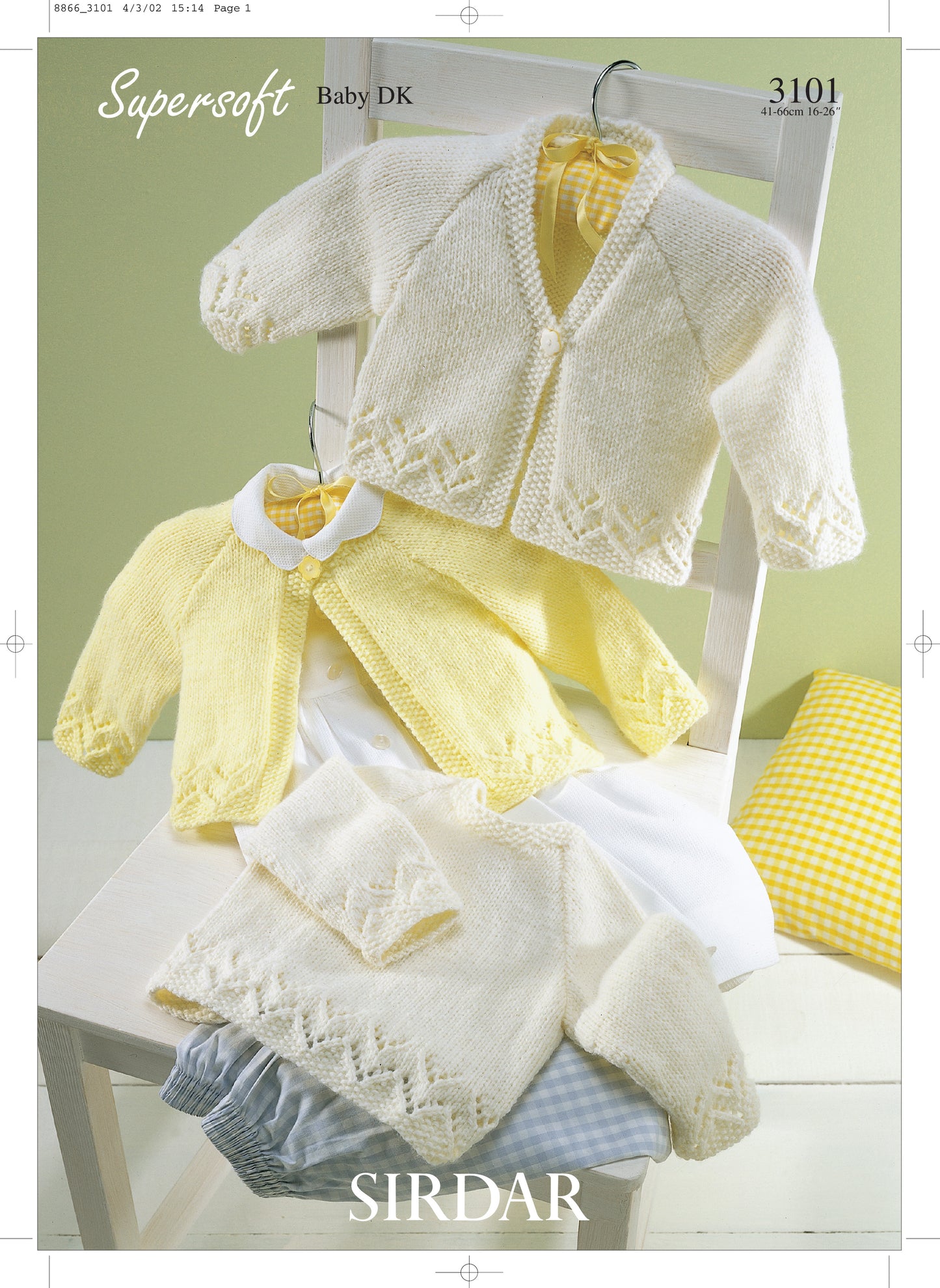 Sirdar Pattern 3101 - Cardigans  & sweat