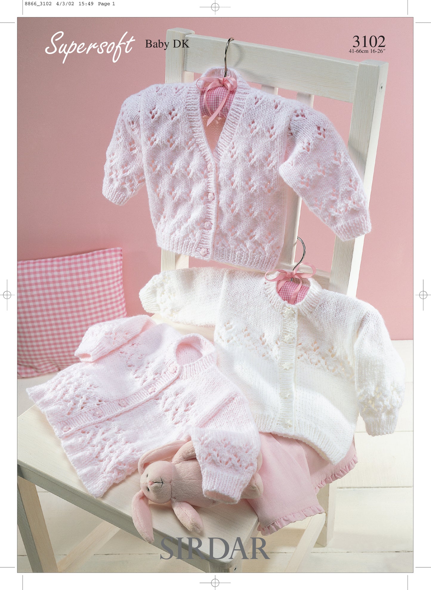 Sirdar Pattern 3102 - Cardigans-Sirdar DK - Product image