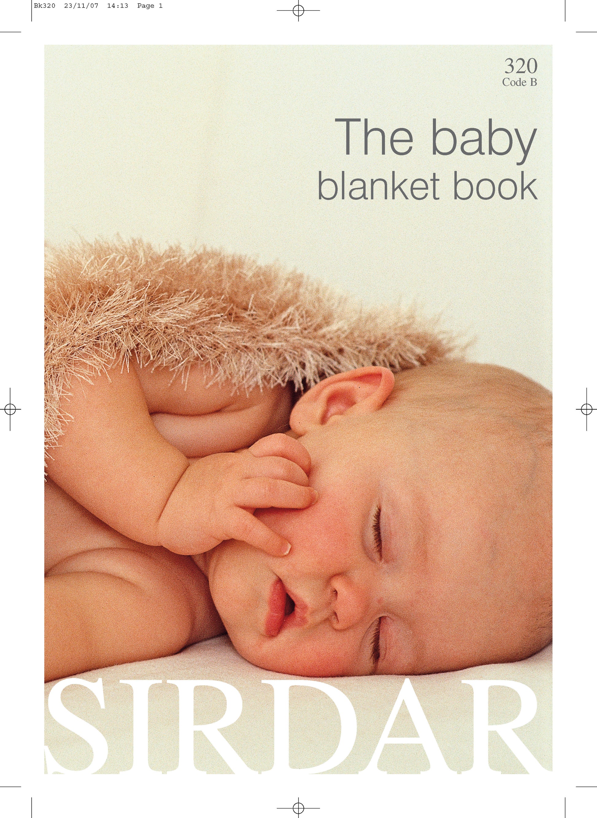 Sirdar Pattern 320 - The Baby Blanket Book - Product image