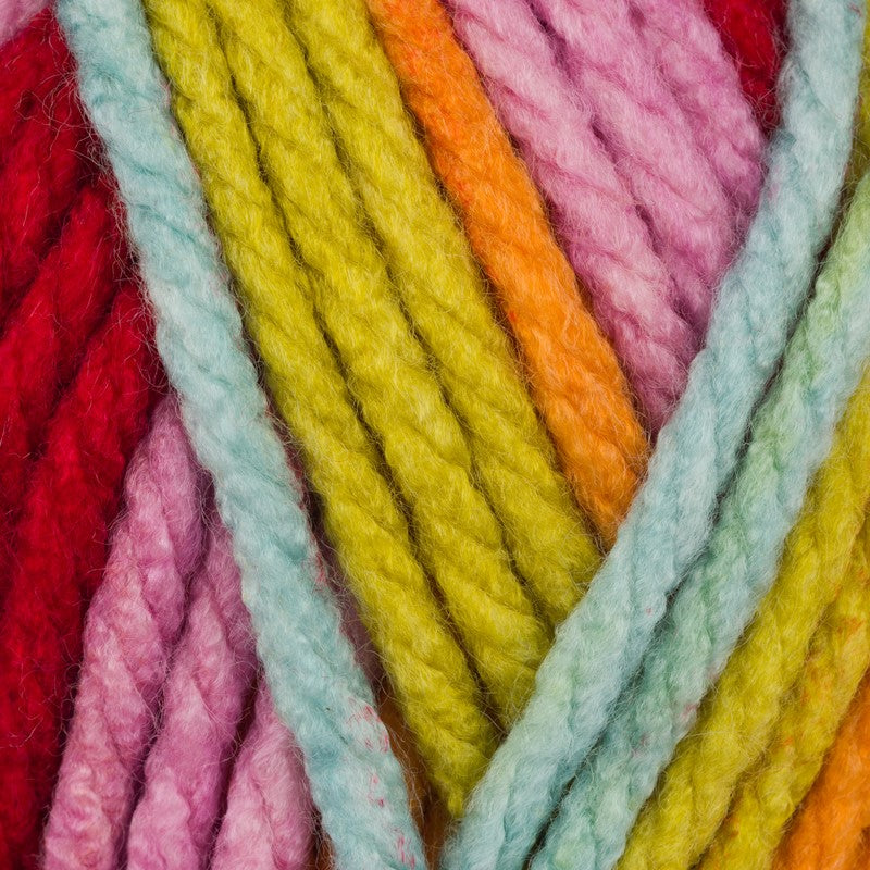 Stylecraft Merry Go Round XL in Fruit Salad — 100% Premium Acrylic, Super Chunky, 200g