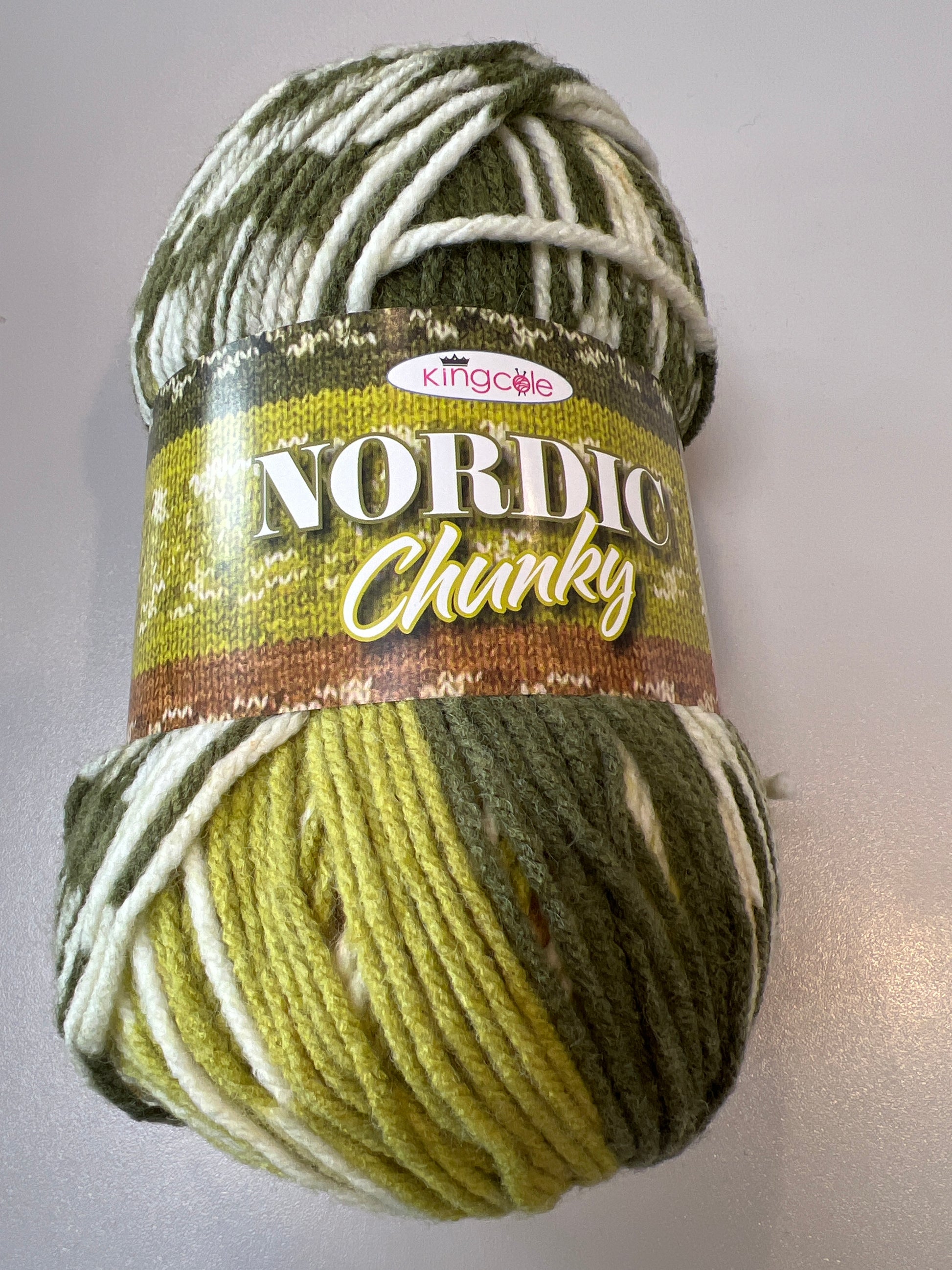 King Cole yarn - close up detail