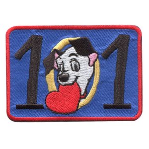 Groves Motif Iron-On 101 Dalmatians