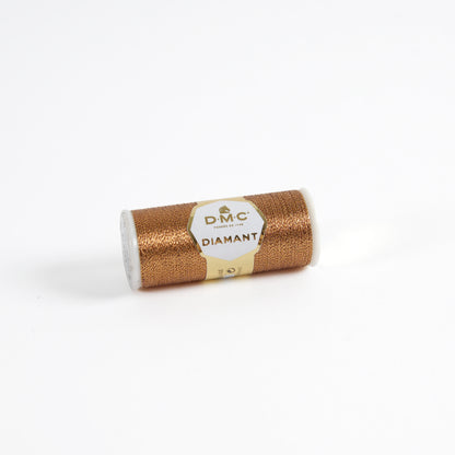 DMC Diamant Metallic Embroidery Thread 35m - D301 Copper