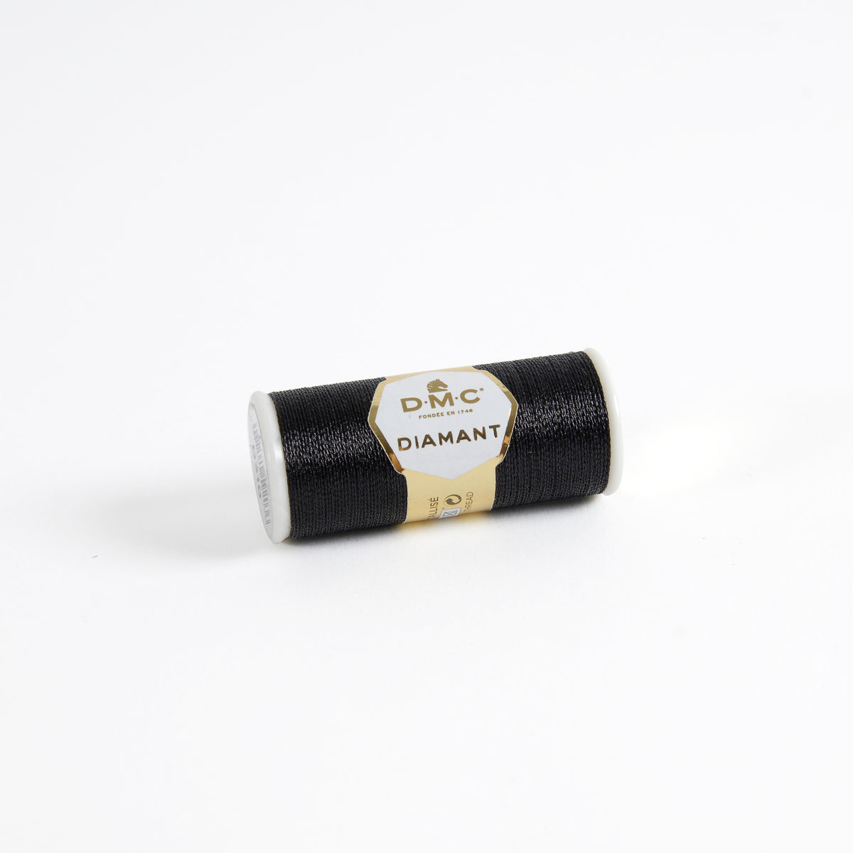 DMC Diamant Metallic Embroidery Thread 35m - D310 Black