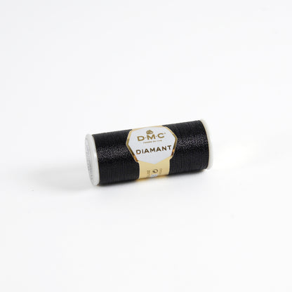 DMC Diamant Metallic Embroidery Thread 35m - D310 Black
