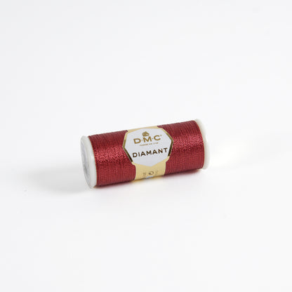 DMC Diamant Metallic Embroidery Thread 35m - D321 Red