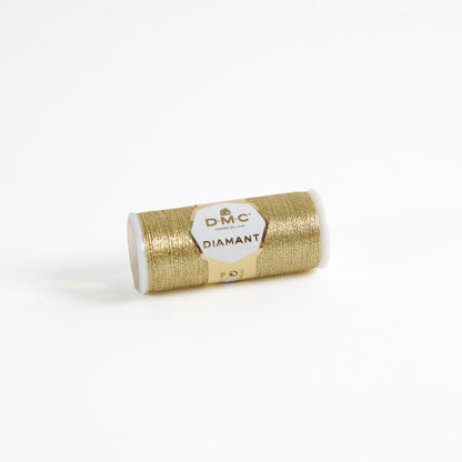 DMC Diamant Metallic Embroidery Thread 35m - D3821 Gold