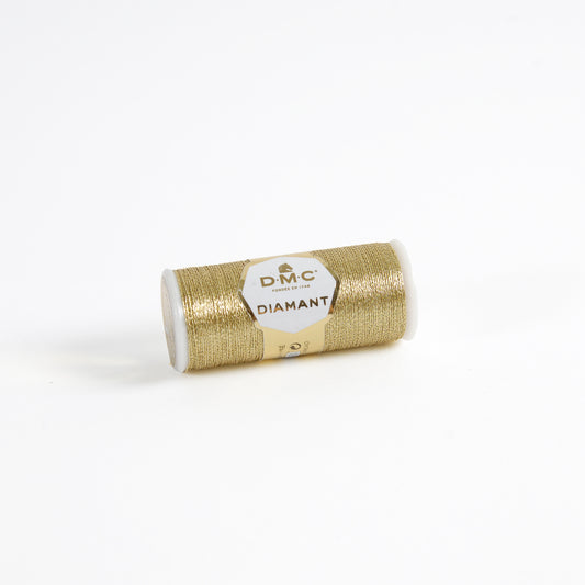 DMC Diamant Metallic Embroidery Thread 35m - D3821 Gold