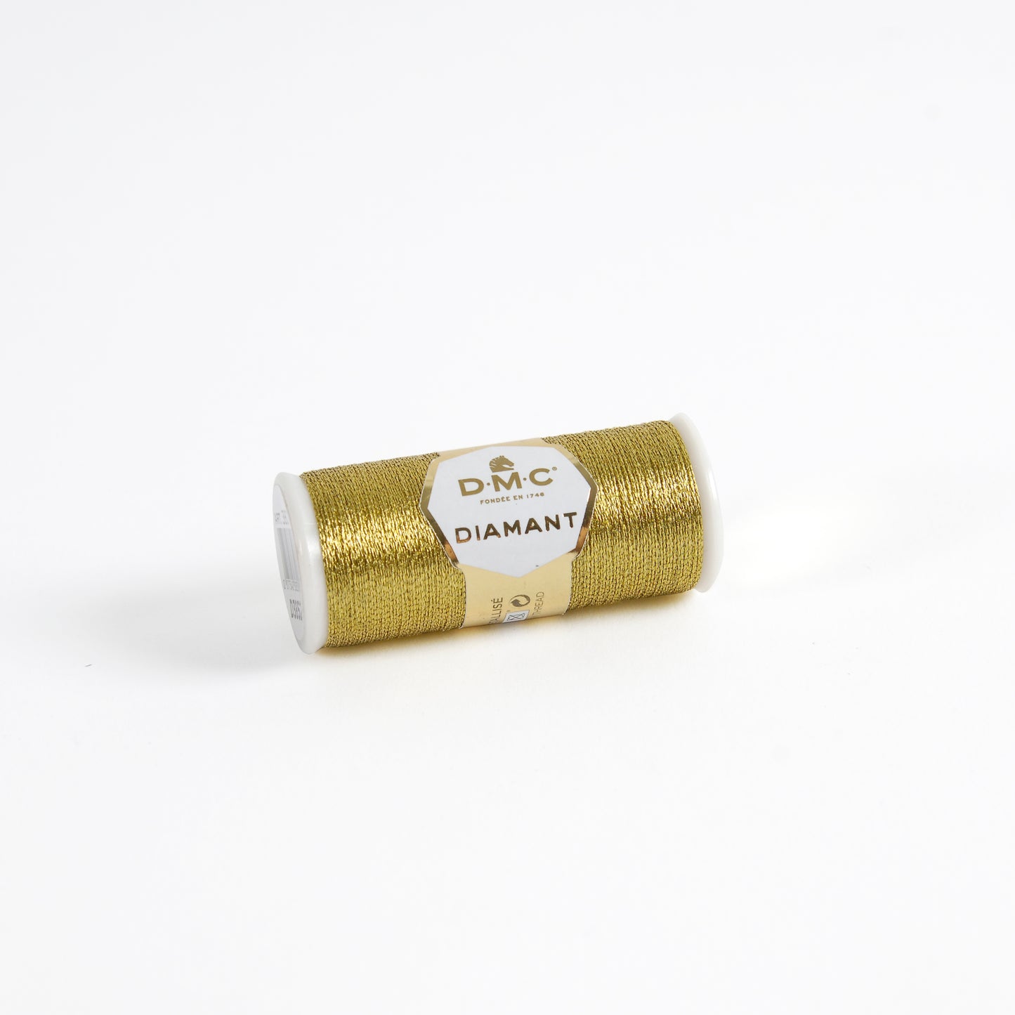 DMC Diamant Metallic Embroidery Thread 35m - D3852 Dark Gold