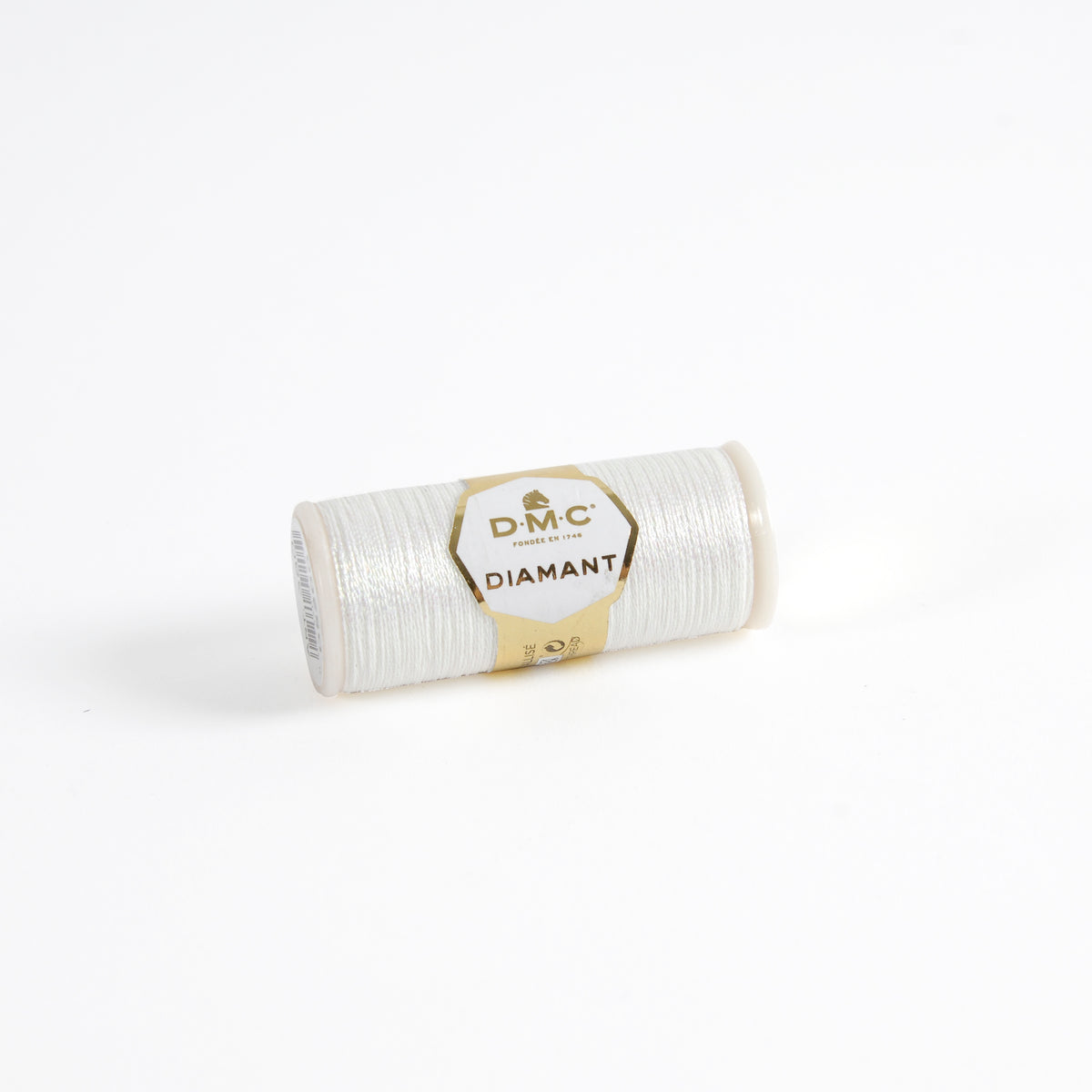 DMC Diamant Metallic Embroidery Thread 35m - D5200 White