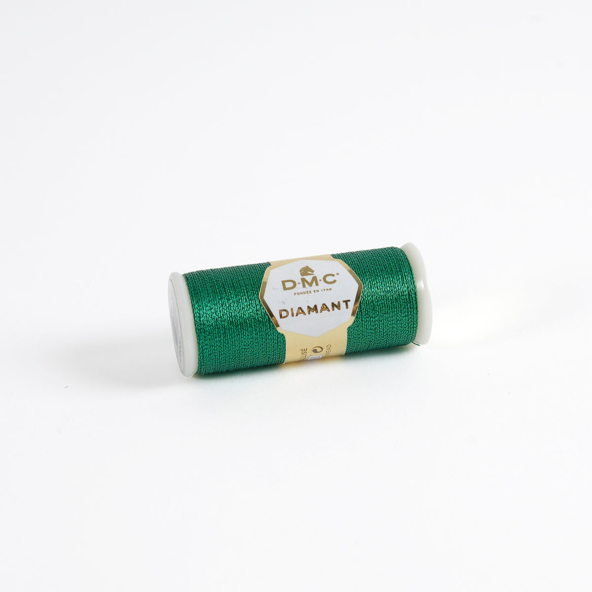DMC Diamant Metallic Embroidery Thread 35m - D699 Green