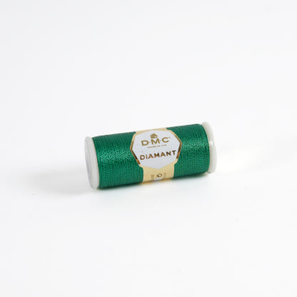 DMC Diamant Metallic Embroidery Thread 35m - D699 Green