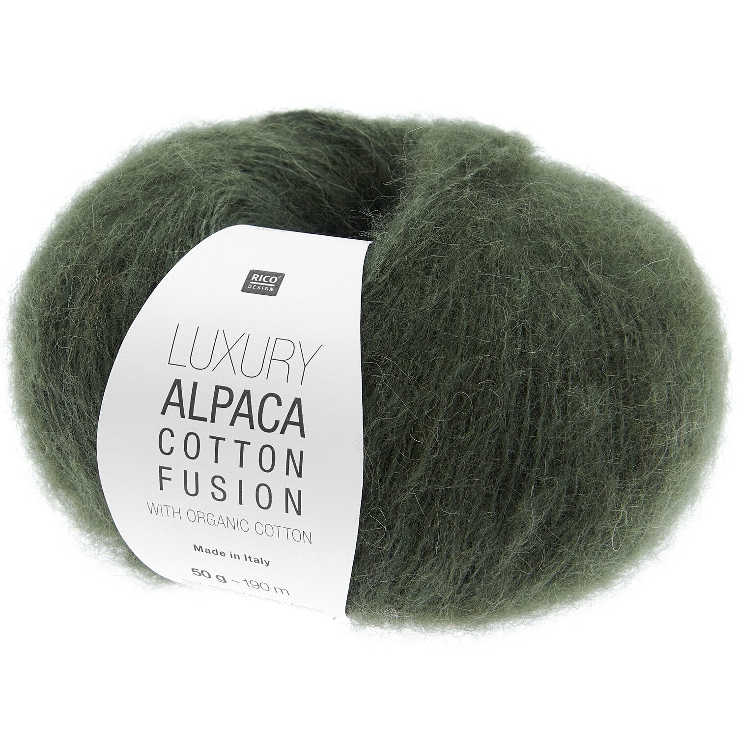 Rico Luxury Alpaca Cotton Fusion - Fusion Olive