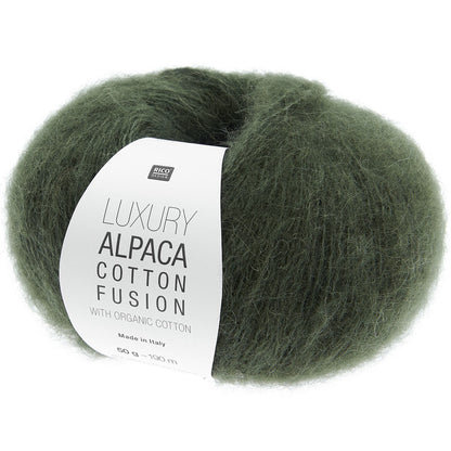 Rico Luxury Alpaca Cotton Fusion - Fusion Olive