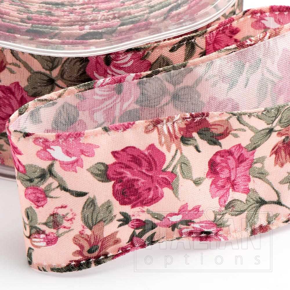 Pink Satin Ribbon 38mm x 10m