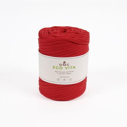 DMC Eco Vita Recycled Cotton T-Shirt Yarn - Red