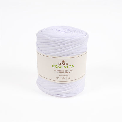 DMC Eco Vita Recycled Cotton T-Shirt Yarn - White