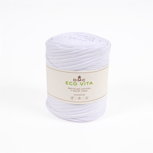 DMC Eco Vita Recycled Cotton T-Shirt Yarn - White