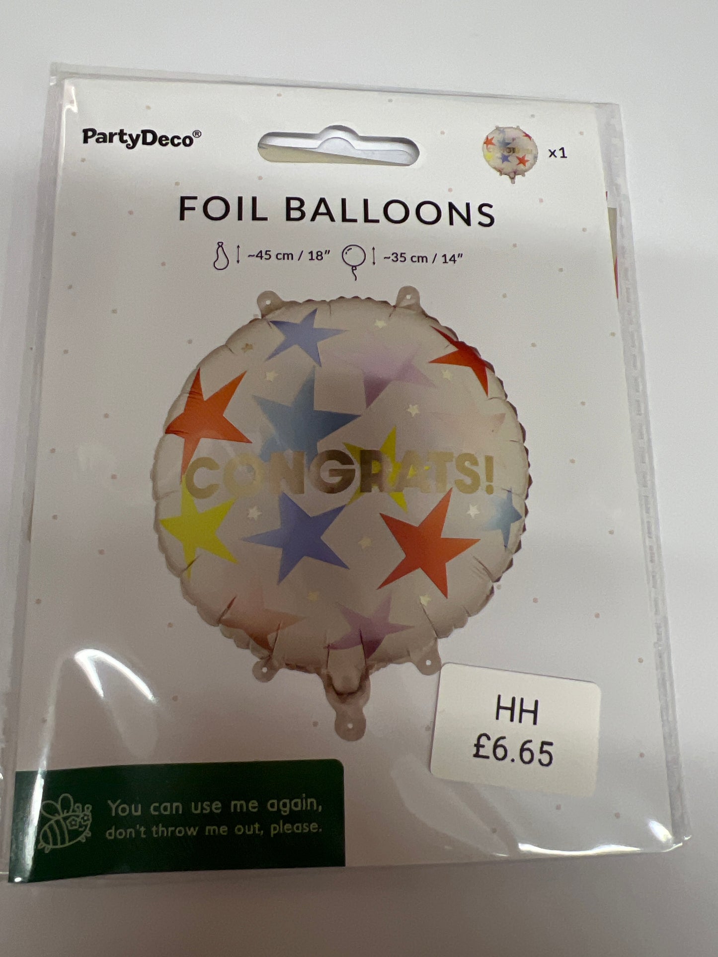 Congrats helium balloon