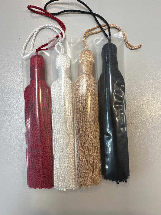 Rayon Tassels.  10cm