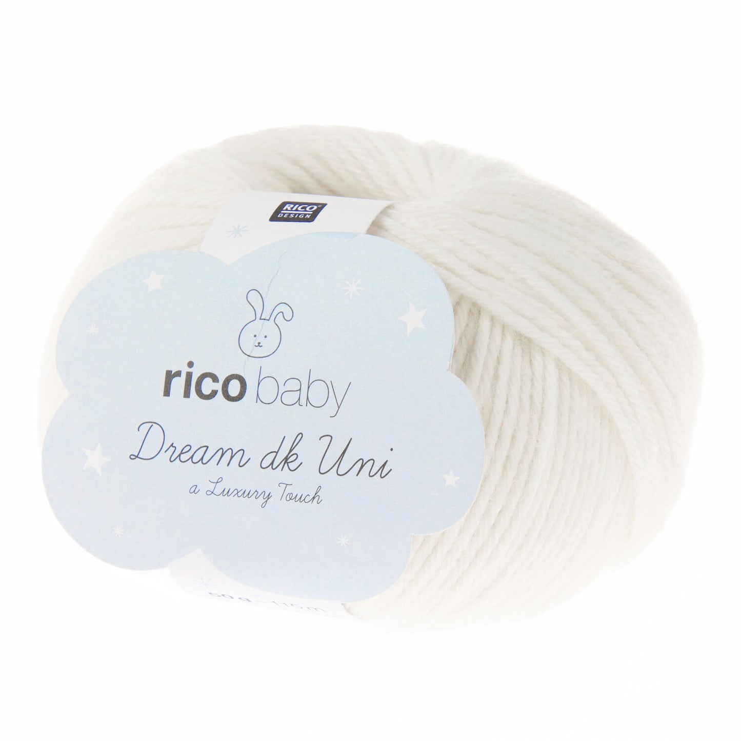 Rico Baby Dream DK Uni - a Luxury Touch - Offwhite