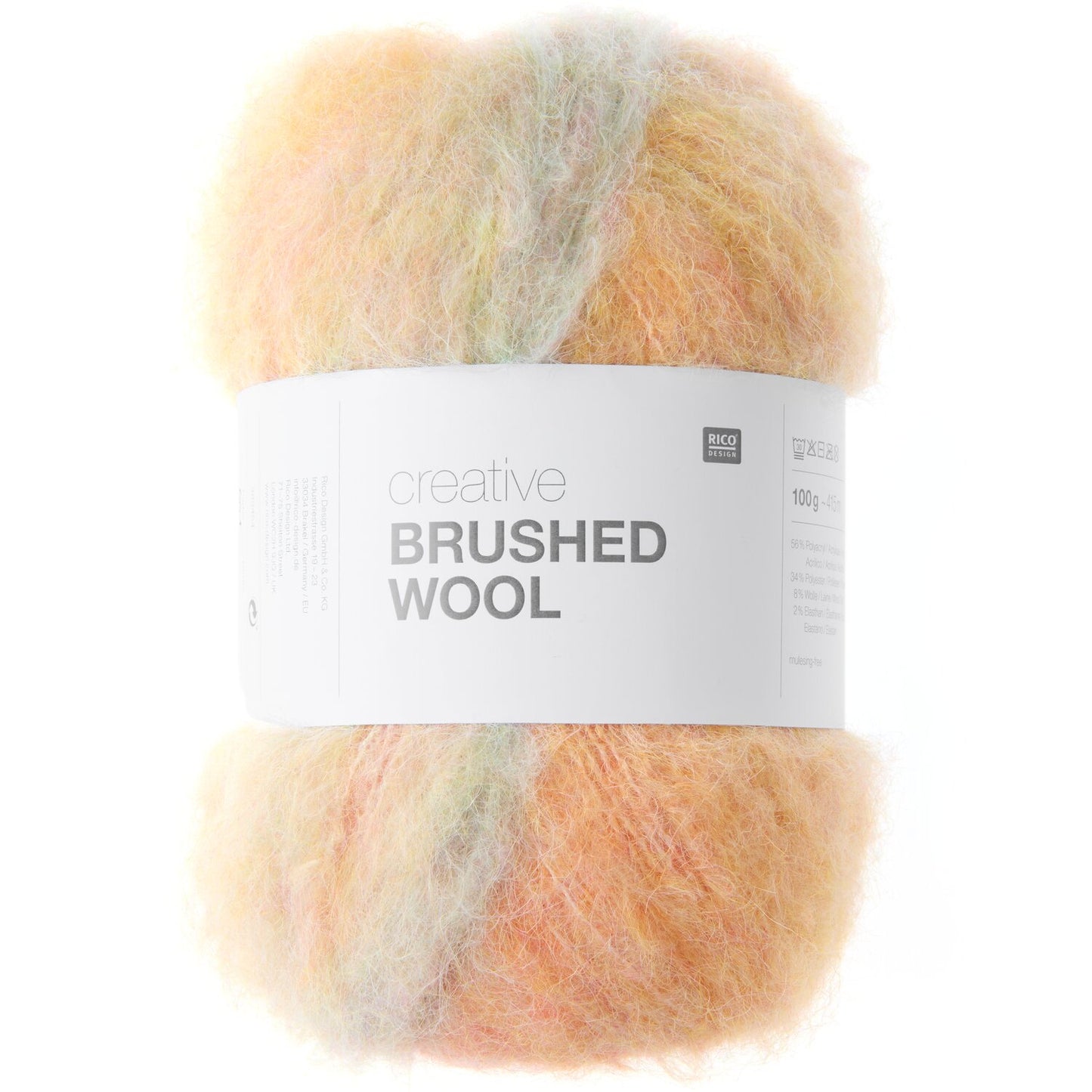 Rico Creative Brushed Wool Rainbow