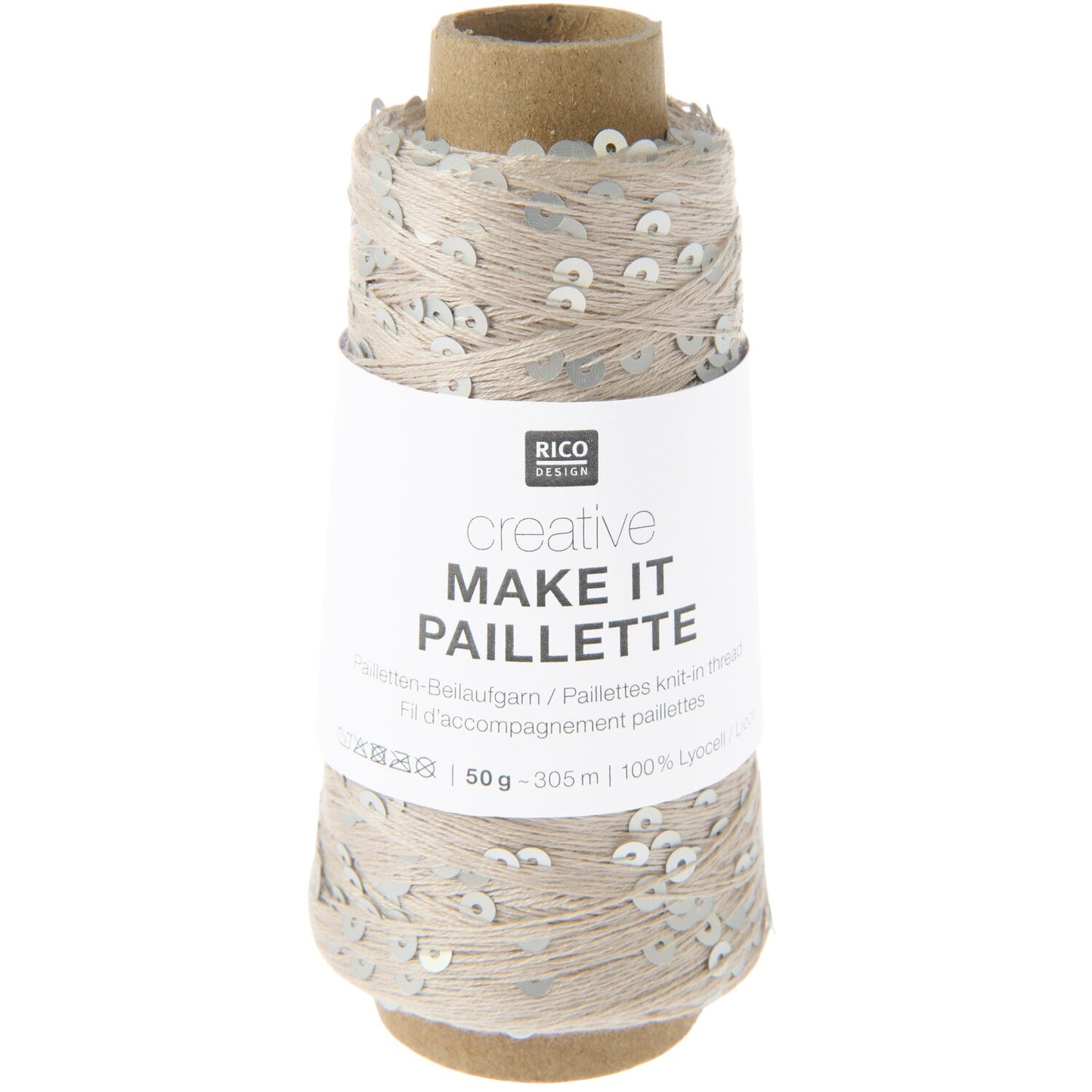 Rico Creative Make It Paillette Silver