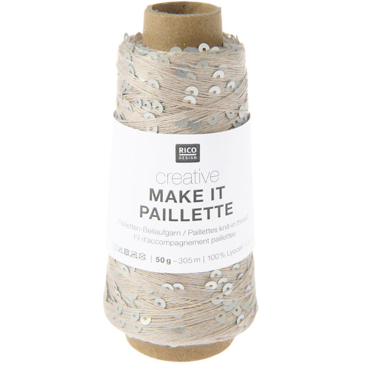 Rico Creative Make It Paillette Silver