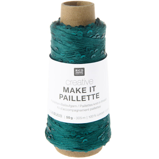 Rico Creative Make It Paillette Petrol